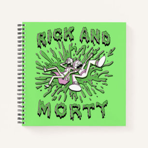 RICK EN MORTY™ Vat in zuur Notitieboek