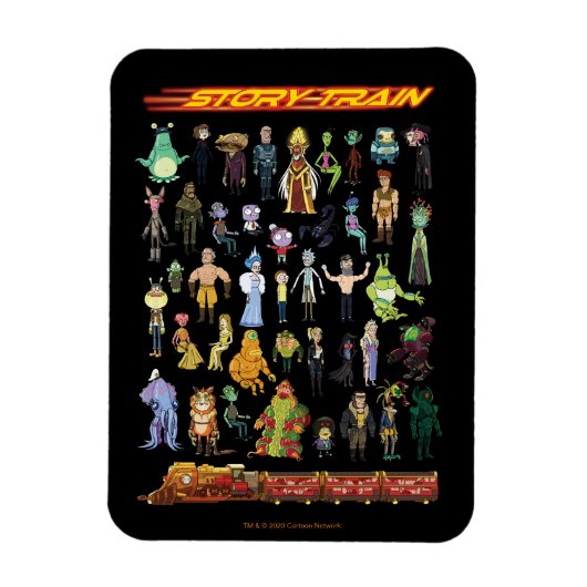 RICK EN MORTY™ | Verhaal Magneet (Verticaal)