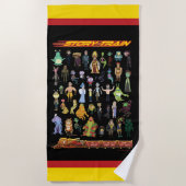 RICK EN MORTY™ | Verhaal Strandlaken (Voorkant)