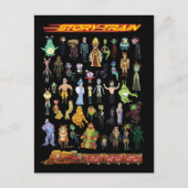 RICK EN MORTY™ | Verhaal Uitnodiging Briefkaart (Voorkant)