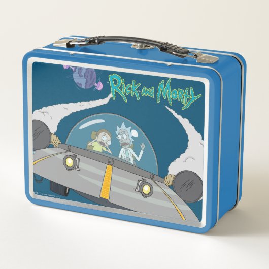 RICK EN MORTY™ | Vliegen in ruimtevaart (Achterkant)