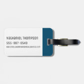 RICK EN MORTY™ | Vliegen in ruimtevaart Bagagelabel (Achterkant horizontaal)