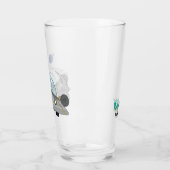 RICK EN MORTY™ | Vliegen in ruimtevaart Glas (Links)