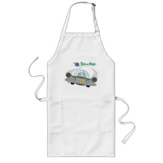 RICK EN MORTY™ | Vliegen in ruimtevaart Lang Schort