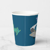 RICK EN MORTY™ | Vliegen in ruimtevaart Papieren Bekers (Rechts)