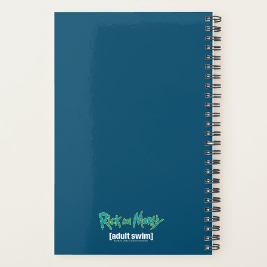 RICK EN MORTY™ | Vliegen in ruimtevaart Planner (Achterkant)
