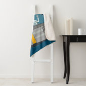 RICK EN MORTY™ | Vliegen in ruimtevaart Sherpa Deken (In situ)