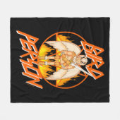 RICK EN MORTY™ | Vogeldrager Fleece Deken (Voorkant (Horizontaal))