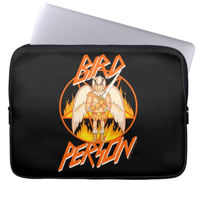 RICK EN MORTY™ | Vogeldrager Laptop Sleeve (Voorkant)