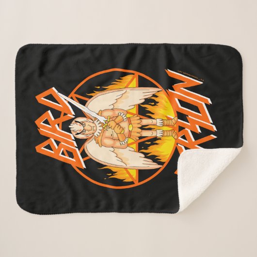 RICK EN MORTY™ | Vogeldrager Sherpa Deken (Voorkant (horizontaal))