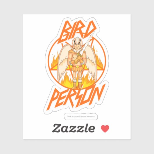RICK EN MORTY™ | Vogeldrager Sticker (Vel)