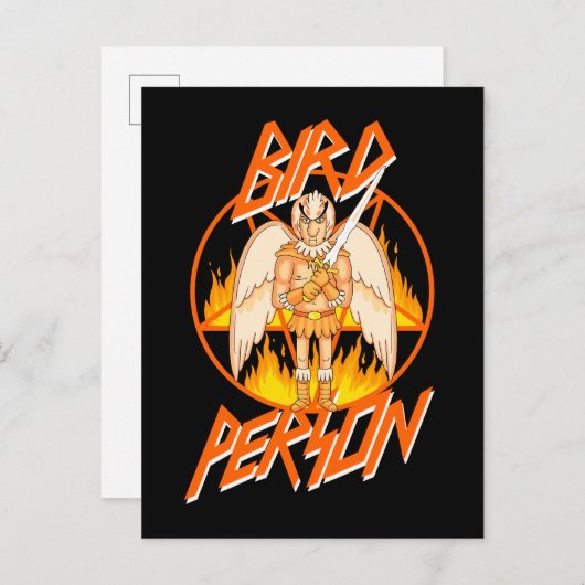 RICK EN MORTY™ | Vogeldrager Uitnodiging Briefkaart (Voorkant / Achterkant)