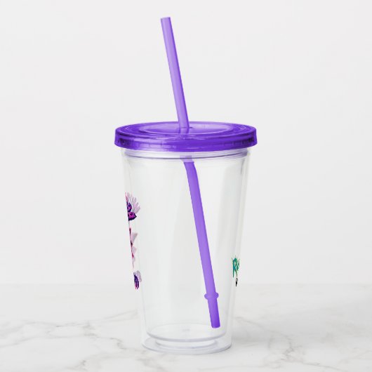 RICK EN MORTY™ | Wubba Lubba Dub-Dub Acryl Drinkbeker (Links)