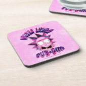 RICK EN MORTY™ | Wubba Lubba Dub-Dub Bier Onderzetter (Linkerzijde)