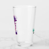 RICK EN MORTY™ | Wubba Lubba Dub-Dub Glas (Links)