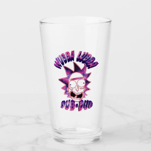 RICK EN MORTY™   Wubba Lubba Dub-Dub Glas