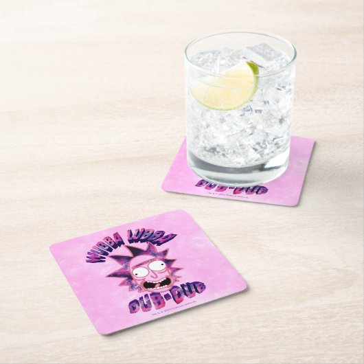 RICK EN MORTY™ | Wubba Lubba Dub-Dub Kartonnen Onderzetters (Insitu)