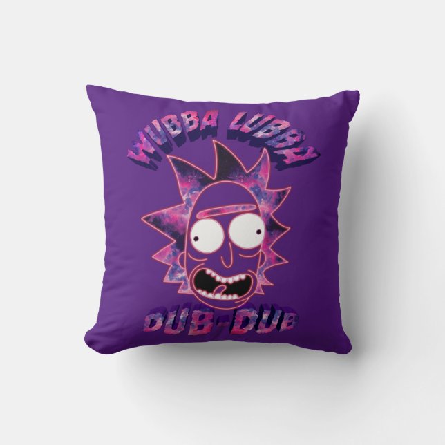 RICK EN MORTY™ | Wubba Lubba Dub-Dub Kussen (Voorkant)