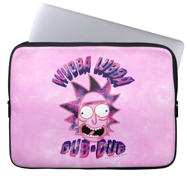 RICK EN MORTY™ | Wubba Lubba Dub-Dub Laptop Sleeve (Voorkant)