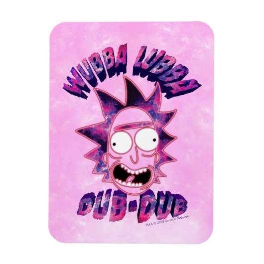 RICK EN MORTY™ | Wubba Lubba Dub-Dub Magneet (Verticaal)