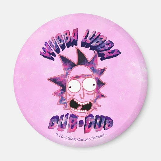 RICK EN MORTY™ | Wubba Lubba Dub-Dub Magneet (Voorkant)