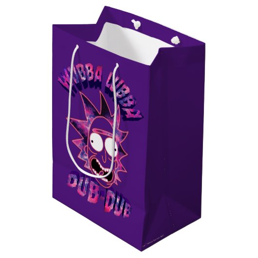 RICK EN MORTY™ | Wubba Lubba Dub-Dub Medium Cadeauzakje (Voorkant Gekanteld)