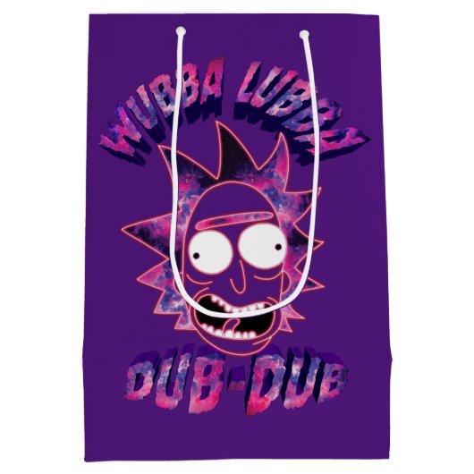 RICK EN MORTY™ | Wubba Lubba Dub-Dub Medium Cadeauzakje (Achterkant)