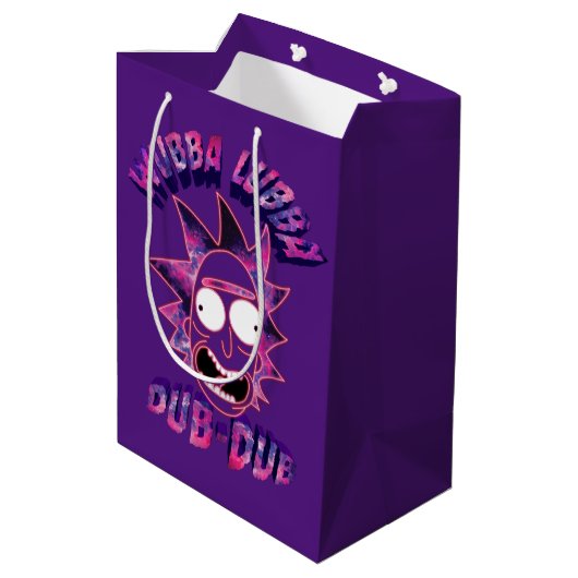 RICK EN MORTY™ | Wubba Lubba Dub-Dub Medium Cadeauzakje (Achterkant Gekanteld)
