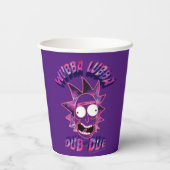 RICK EN MORTY™ | Wubba Lubba Dub-Dub Papieren Bekers (Achterkant)