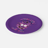 RICK EN MORTY™ | Wubba Lubba Dub-Dub Papieren Bordje (Gekanteld)