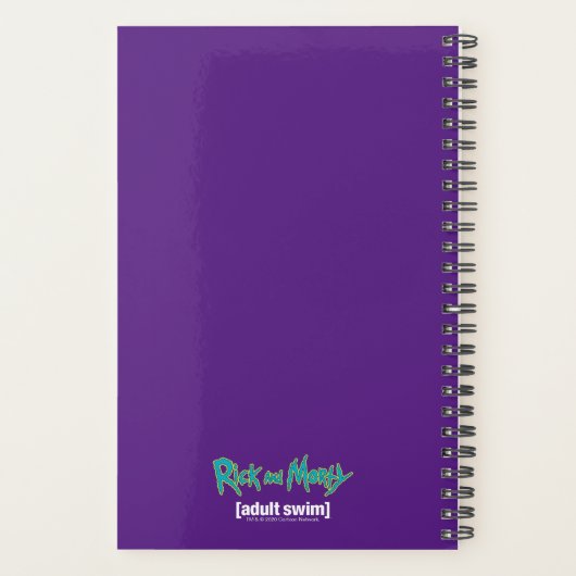 RICK EN MORTY™ | Wubba Lubba Dub-Dub Planner (Achterkant)