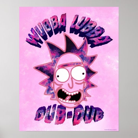 RICK EN MORTY™ | Wubba Lubba Dub-Dub Poster (Voorkant)