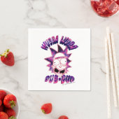 RICK EN MORTY™ | Wubba Lubba Dub-Dub Servet (Insitu)