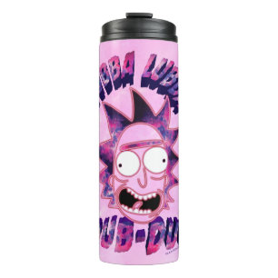 RICK EN MORTY™   Wubba Lubba Dub-Dub Thermosbeker