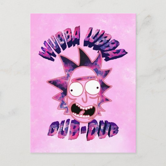 RICK EN MORTY™ | Wubba Lubba Dub-Dub Uitnodiging Briefkaart (Voorkant)