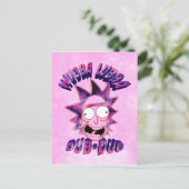 RICK EN MORTY™ | Wubba Lubba Dub-Dub Uitnodiging Briefkaart (Staand voorkant)