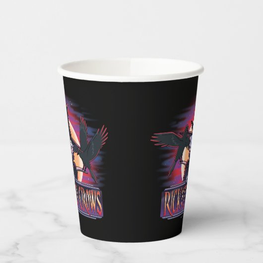 Rick en Two Crows Papieren Bekers (Links)