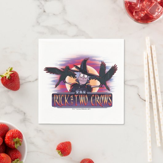 Rick en Two Crows Servet (Insitu)