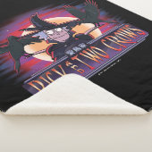 Rick en Two Crows Sherpa Deken (3/4)