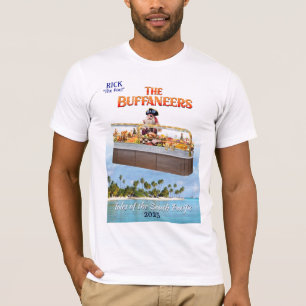 Rick Ewell's exclusieve "Buffaneers" ontwerp T-shirt