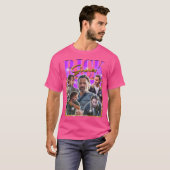 Rick Grimes Retro Bootleg Retro Bootleg T-shirt (Voorkant volledig)