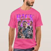 Rick Grimes Retro Bootleg Retro Bootleg T-shirt (Voorkant)