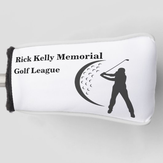Rick Kelly Golf League Putter Hoesje Golfheadcover (Voorkant)