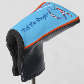 Rick Kelly Golf League Putter Hoesje Golfheadcover (3/4 voorkant)