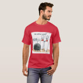Rick Londen Cartoons Grappige Bowling Comic T-shirt (Voorkant volledig)