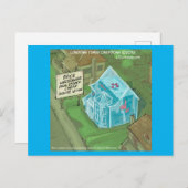 Rick Londen Overstroomd Huis te koop Comic Briefkaart (Voorkant / Achterkant)