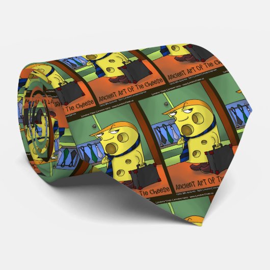 Rick London Ancient Art of Stropdas Cheese Comic (Opgerold)