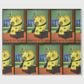 Rick London Ancient Art of Stropdas Cheese Comic Cadeaupapier (Vlak)