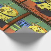 Rick London Ancient Art of Stropdas Cheese Comic Cadeaupapier (Hoek)