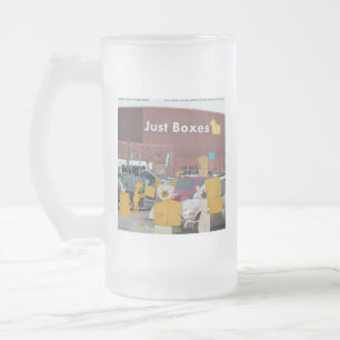 Rick London Big Box Stores voor katten strip Matglas Bierpul